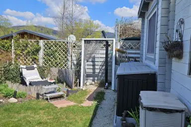 Charmantes Gartenhaus mit großer Terrasse am Campingplatz Kohlhofmühl in Neusiedl – Thumbnail 7