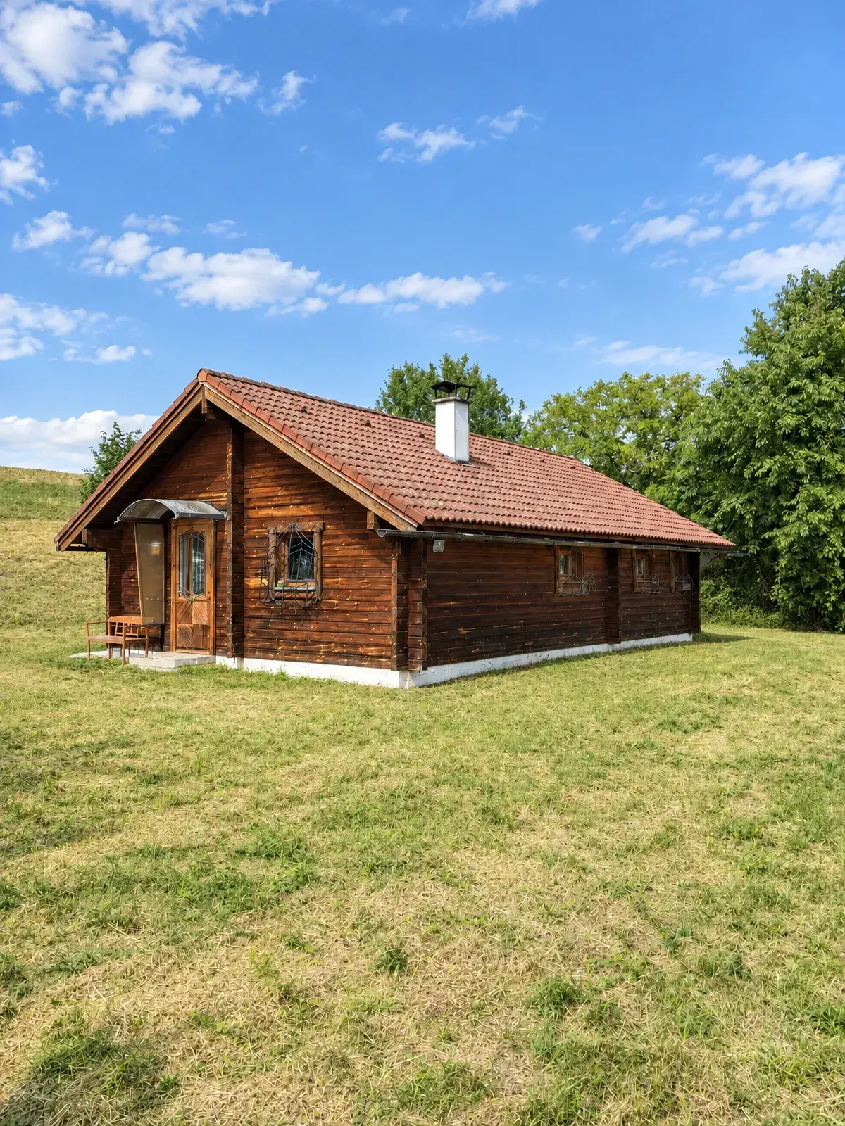 Gepflegtes 2-Zimmer-Holzhaus mit großem Garten in Ottnang - ideal als Ferien- oder Wochenendhaus