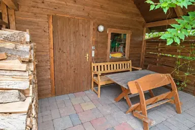 Gepflegtes 2-Zimmer-Holzhaus mit großem Garten in Ottnang - ideal als Ferien- oder Wochenendhaus – Thumbnail 9