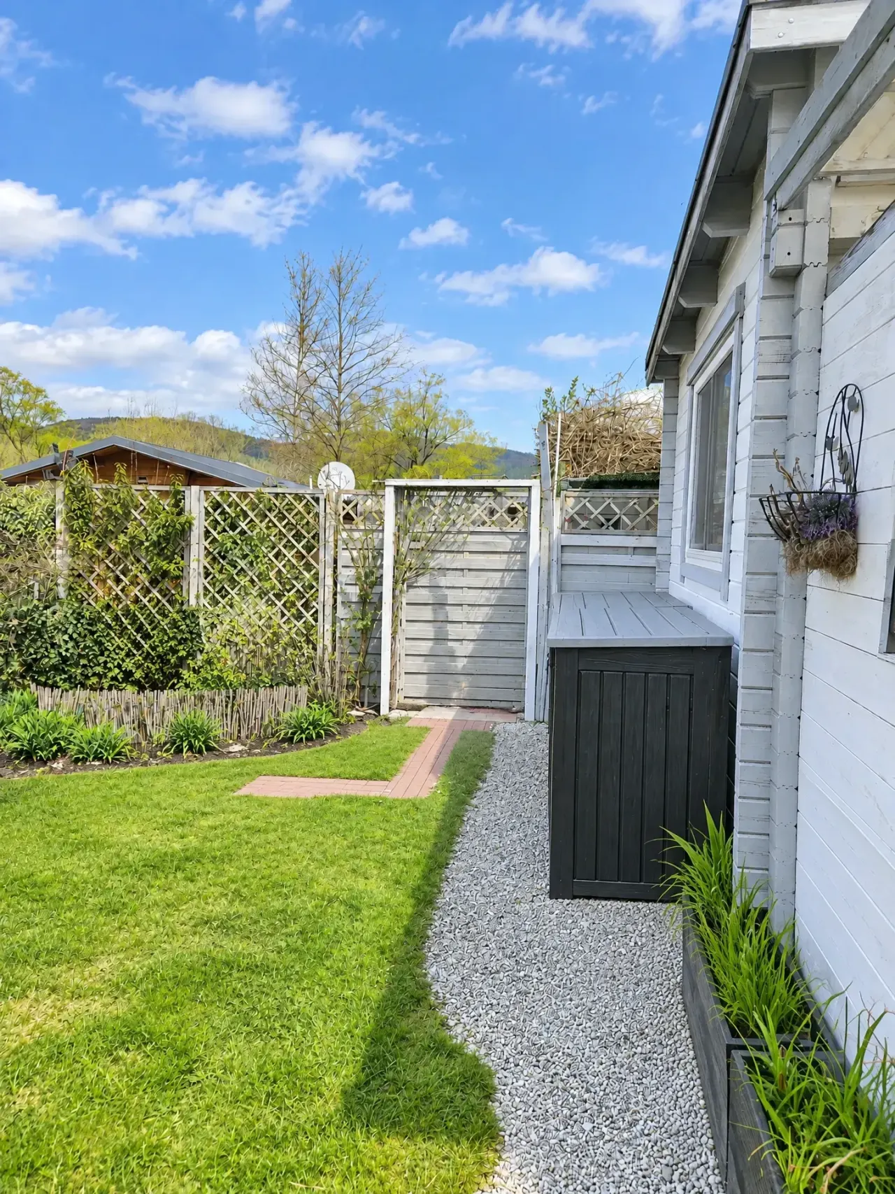Charmantes Gartenhaus mit großer Terrasse am Campingplatz Kohlhofmühl in Neusiedl, Foto 7