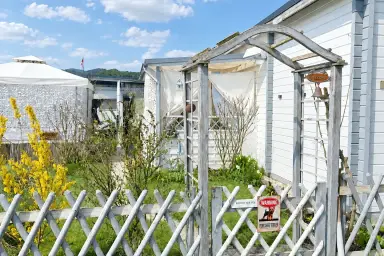 Charmantes Gartenhaus mit großer Terrasse am Campingplatz Kohlhofmühl in Neusiedl, Thumbnail 8