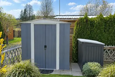 Charmantes Gartenhaus mit großer Terrasse am Campingplatz Kohlhofmühl in Neusiedl, Thumbnail 11